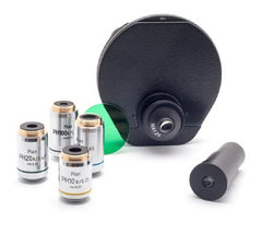 LW Scientific Infinity Turret Phase Kit 10X, 20X, 40X, 100X, Brightfield, Darkfield (Includes)