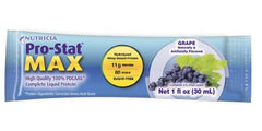 Nutricia North America Protein Supplement Pro-Stat® MAX Grape Flavor 1 oz. Individual Packet Ready to Use