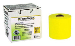 Performance Health Exercise Resistance Band Thera-Band® Yellow 4 Inch X 50 Yard Light Resistance