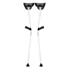 Mobi Acquisition Company LLC Forearm Crutches Mobilegs® Ultra Adult Aluminum Frame 300 lbs. Weight Capacity