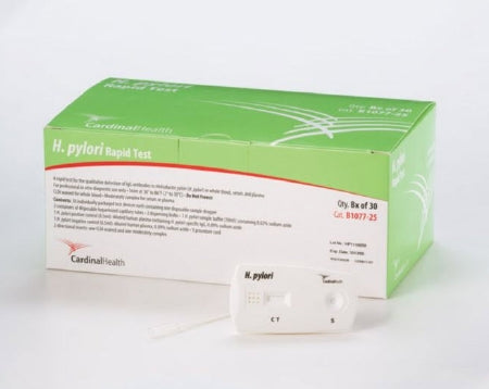 Cardinal Rapid Test Kit Infectious Disease Immunoassay H. Pylori Whole Blood / Serum / Plasma Sample 30 Tests