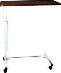 Drive Medical Overbed Table Non-Tilt Spring Assisted Lift 28 to 45 Inch Height Range