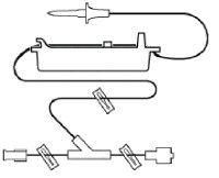 Smiths Medical Pump Set CADD® 125 mL / Hr Drip Rate 108 Inch Tubing - M-1007333-1102 - Box of 12