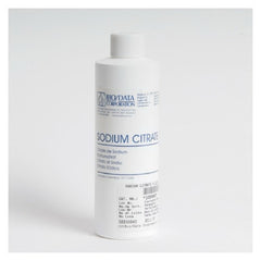 Fisher Scientific Hematology Reagent Bio Data Sodium Citrate Anticoagulant 0.1 M 237 mL