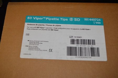 BD Pipette Tips BD Viper™ NonSterile For BD Viper™ System