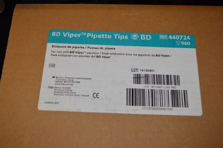 BD Pipette Tips BD Viper™ NonSterile For BD Viper™ System