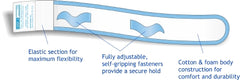 Urocare Products Leg Bag Strap Urocare® 9 to 13 Inch Long, X-Small, 2 Inch Wide, Fabric, Hook and Loop Closure