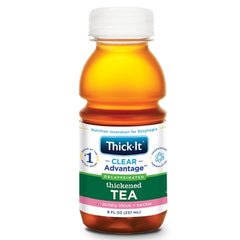 Kent Precision Foods Thickened Decaffeinated Beverage Thick-It® Clear Advantage® 8 oz. Bottle Tea Flavor Ready to Use Nectar Consistency