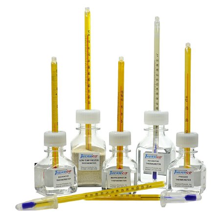PANTek Technologies LLC Mercury-Filled Thermometer Accu-Temp™ Celsius -5° to 15°C Door / Wall Mount Does Not Require Power