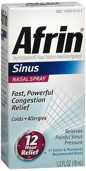 Bayer Sinus Relief Afrin® Allergy Sinus 0.05% Strength Nasal Spray 15 mL
