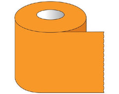 Shamrock Scientific Blank Label Tape Shamrock Multipurpose Label Orange Tape 1-1/2 X 500 Inch - M-1008787-1097 - Roll of 1
