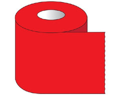 Shamrock Scientific Blank Label Tape Shamrock Multipurpose Label Red Tape 1-1/2 X 500 Inch - M-1008788-4486 - Roll of 1