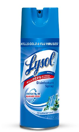 Lagasse Lysol® Surface Disinfectant Alcohol Based Liquid 12.5 oz. Can Spring Waterfall Scent NonSterile - M-1008856-2887 - Each