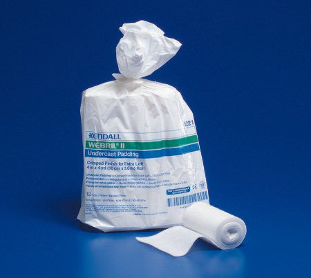 Cardinal Cast Padding Undercast Webril™ II 2 Inch X 4 Yard Cotton NonSterile