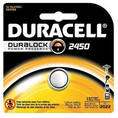 Duracell Lithium Battery Duracell® CR2450 Coin Cell 3V Disposable 1 Pack - M-1009773-2678 - Box of 6