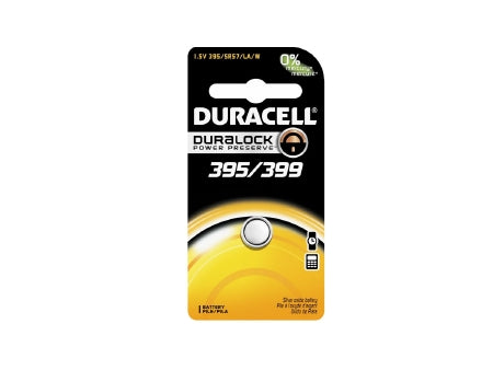 Duracell Silver Oxide Battery Duracell® 395 / 399 Button Cell 1.5V Disposable 1 Pack - M-1009775-3980 - Case of 36