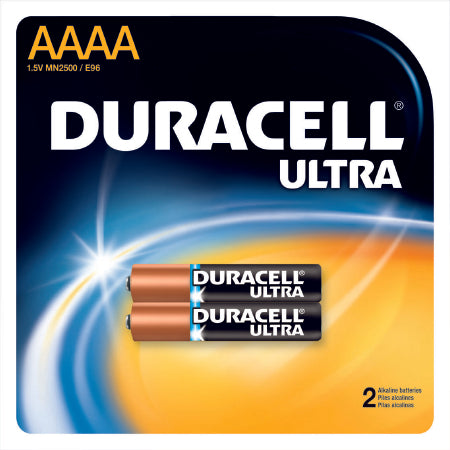 Duracell Alkaline Battery Duracell® Ultra AAAA Cell 1.5V Disposable 2 Pack - M-1009777-2997 - Case of 36