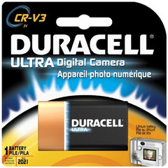 Duracell Lithium Battery Duracell® Ultra CRV3 Cell 3V Disposable 1 Pack - M-1009780-3170 - Case of 36