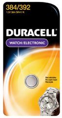 Duracell Silver Oxide Battery Duracell® 384 / 392 Coin Cell 1.5V Disposable 1 Pack - M-1009788-2996 - Case of 36