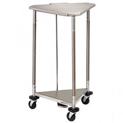 Clinton Industries Hamper Stand Clinton™ Triangular Opening Foot Pedal Tilt-Top Lid - M-1010005-3779 - Each