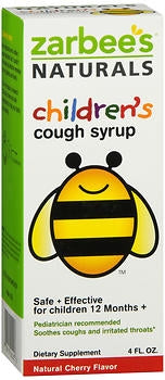 Zarbee's Corporation Children's Cold Relief Zarbee's® 34 mg - 1.7 mg / 5 mL Strength Syrup 4 oz.