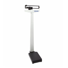 Health O Meter Floor Scale Health O Meter® Balance Beam Display 490 lbs. / 210 kg Capacity Black/ White Analog