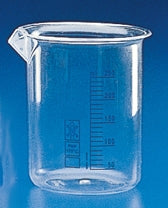 Globe Scientific Beaker Griffin Low-Form PMP 250 mL (8 oz.)