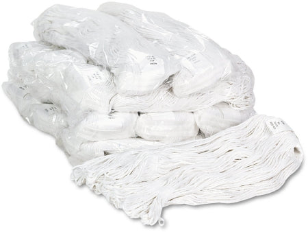 Lagasse Wet String Mop Head Boardwalk® Looped-end White Rayon Reusable - M-1011660-1165 - Case of 12