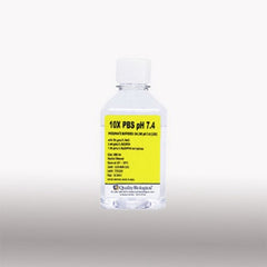 Fisher Scientific Cell Culture Reagent Quality Biological Phosphate Buffered Saline (PBS) 10X / pH 7.4 500 mL