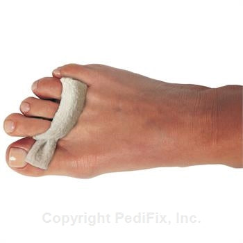 Pedifix Hammer Toe Cushion ToeSnug™ Adjustable Hammer Toe Wrap™ Large Pull-On Size 10 and Up Left or Right Foot