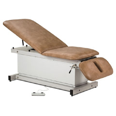 Clinton Industries Power Exam Table with Drop Section Shrouded Power Height 450 lbs. Weight Capacity