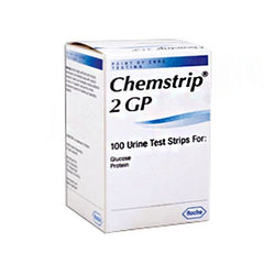 Roche Diagnostics Regent Strips Chemstrip®2 Glucose, Protein 100 per Bottle