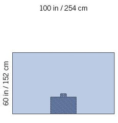 Invenio Healthcare Orthopedic Drape SteriGuard® Orthopedic Bar Drape Sterile