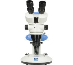 LW Scientific Z4 Zoom Stereo Stereo Microscope Binocular Head 0.7X to 4.5X 110 to 240V, 50/60 Hz Frosted Stage Plate, Specimen Clips