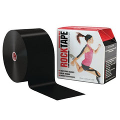 Patterson Medical Supply Kinesiology Tape RockTape® Mini Big Daddy Cotton 4 X 16-2/5 Inch Black NonSterile