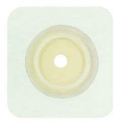 Hollister Inc Ostomy Barrier Securi-T® Trim to Fit, Extended Wear Adhesive Tape Collar 57 mm Flange Red Code System Up to 1-3/4 Inch Opening 5 X 5 Inch