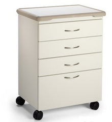 Midmark Treatment Cabinet M4 Series Floor Standing / Mobile 4 Drawers - M-1013544-3193 - Each