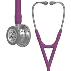 3M Cardiology Stethoscope 3M™ Littmann® Cardiology IV™ Purple 1-Tube 22 Inch Tube Double-Sided Chestpiece