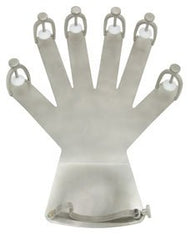 Miltex Surgical Hand Immobilizer Malleable PEEK / Stainless Steel Left or Right Hand Gray One Size Fits Most
