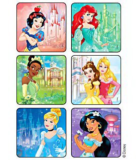 Medibadge Disney® 75 per Unit Princesses Castles Sticker