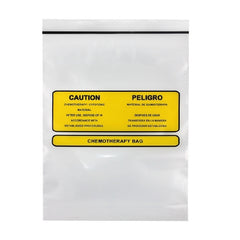 Minigrip BAG, CHEMO RECLOSE 4MIL 9X12 (500/CS) - M-1014670-1708 - Case of 500