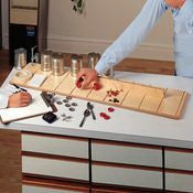 Patterson Medical Supply Hand Function Test 1-1/4 X 41-1/2 Inch, With 10 Wooden Checkers