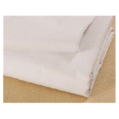 Hospitex / Encompass Group Bed Sheet Global Select Fitted 36 W X 80 L X 9 D Inch White / Red Hem Cotton 55% / Polyester 45% Reusable
