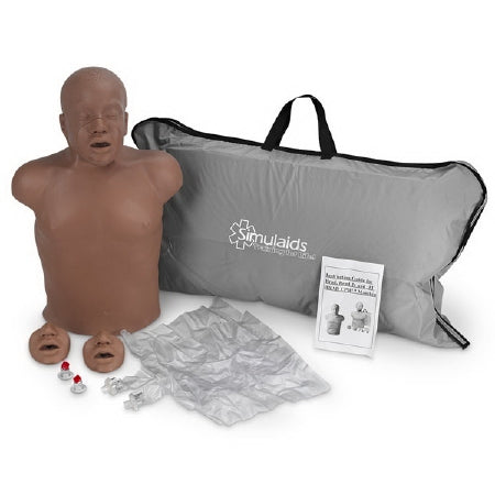 Nasco Compact CPR Training Manikin Simulaids® Paul™ Vinyl Plastic Over Polyurethane