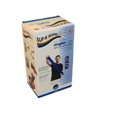 Fabrication Enterprises Exercise Resistance Band Sup-R Band® Blue 5 Inch X 5 Foot Heavy Resistance