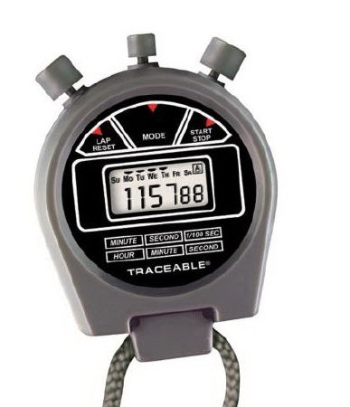 Cardinal Digital Stopwatch Count Up and Down Traceable® 24 Hours Digital Display