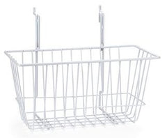 Market Lab Inc Storage Basket MarketLab White Steel 6 X 6 X 12 Inch - M-1016263-4646 - Each