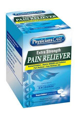 Acme United Pain Relief First Aid Only® 250 mg - 250 mg - 65 mg Strength Acetaminophen / Aspirin / Caffeine Tablet 50 per Box