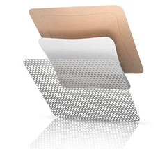 Systagenix Wound Management Silicone Foam Dressing TIELLE ESSENTIAL™ 4 X 4 Inch Square Silicone Adhesive with Border Sterile