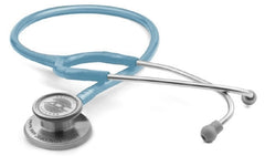 American Diagnostic Corp Clinician Stethoscope Adscope® Ceil Blue 1-Tube 22 Inch Tube Double-Sided Chestpiece